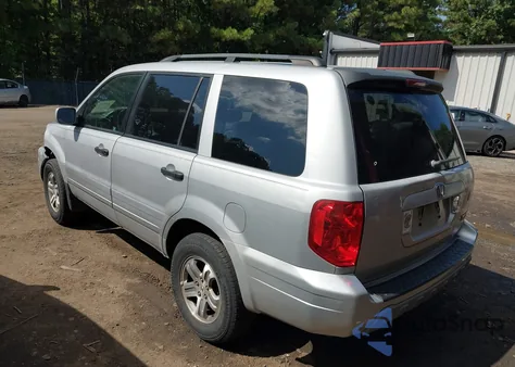 2003 Honda Pilot Ex from USA, damaged, VIN 2HKYF18443H520885